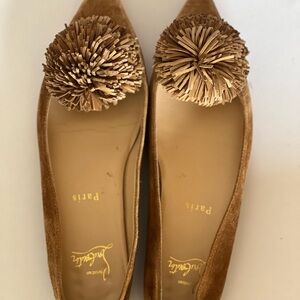 Christian Louboutin flat size 7 (37.5 europeen size)
